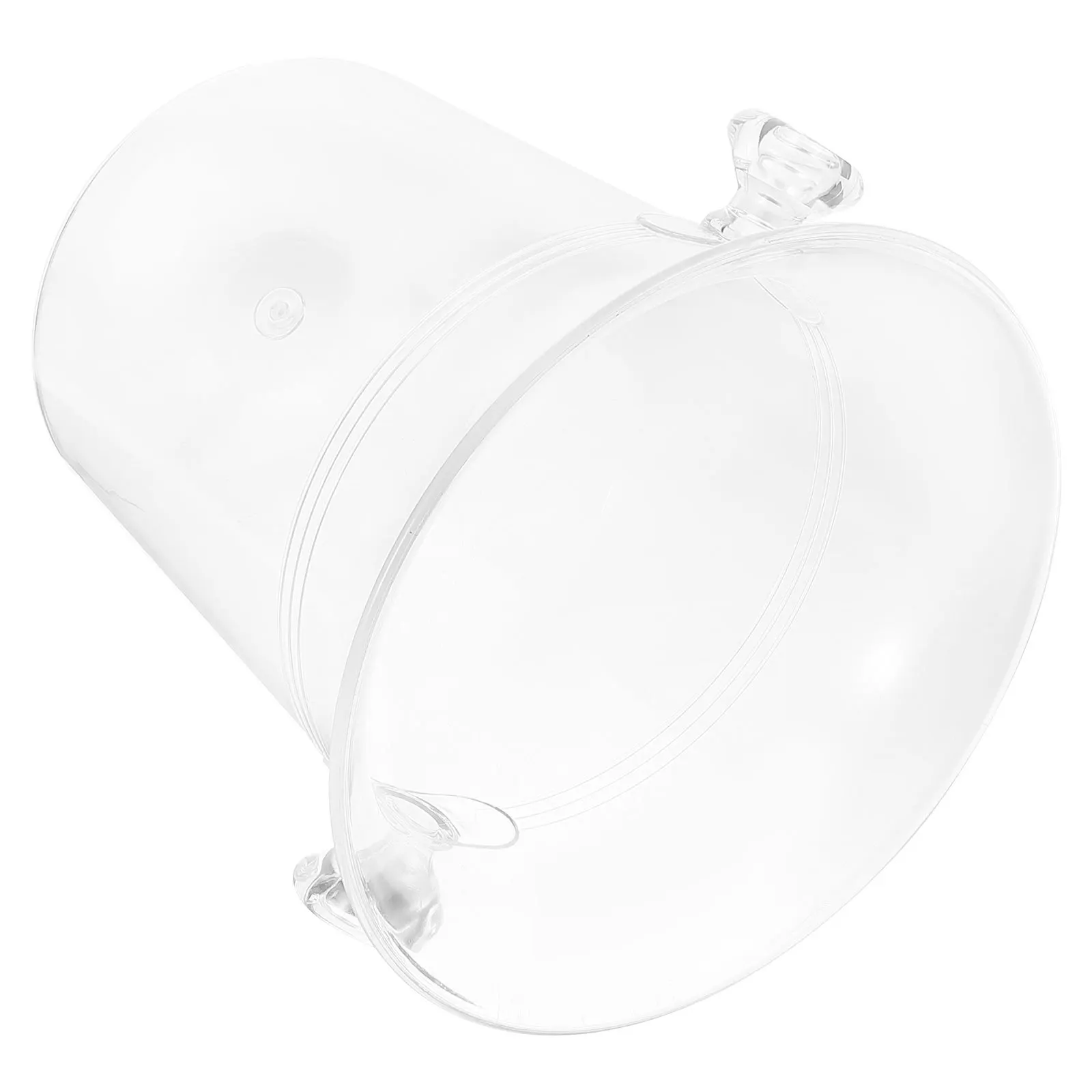 

Прозрачное акриловое ведро для кубиков льда, большой утолщенный контейнер для льда для бутылки вина, пива, охлаждающий бар, вечеринка, ванна для хранения