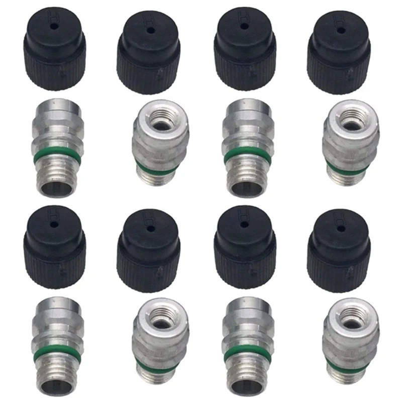 (20 Count) M12X1.5 Male High Side A/C Charge Port Valve Includes Caps For MT0105,800-955, 59946,GM 52458184, 15-5438