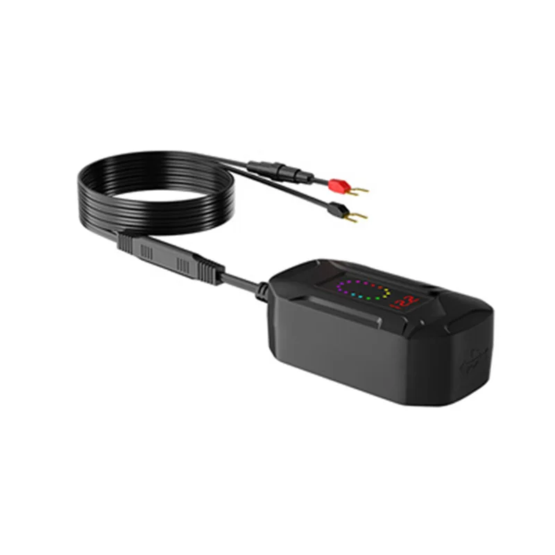Motorcycle USB Charger PD30W QC30 Fast Charging with Retractable Cable Waterproof Power Adapter for Phone GPS and Action Camera