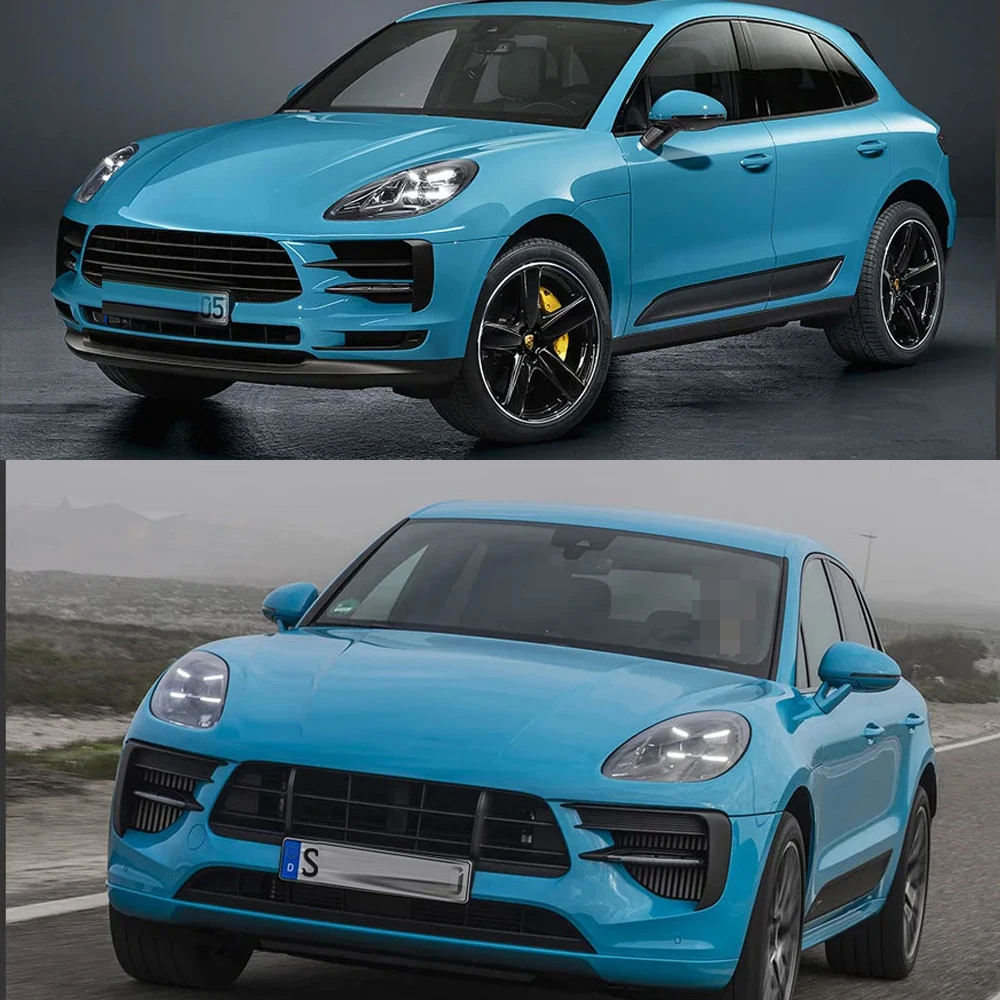 

Car Styling For Porsche Macan headlight 2014 2015 2016 2017 2018 2019 2020 head lamp led DRL front Bi-Xenon Lens Double Beam HID