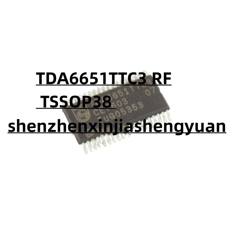 

5pcs/Lot New origina TDA6651TTC3 RF IC TSSOP38