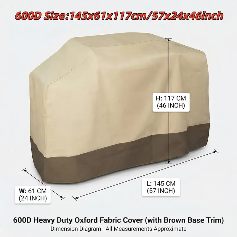 600D 145x61x117cm