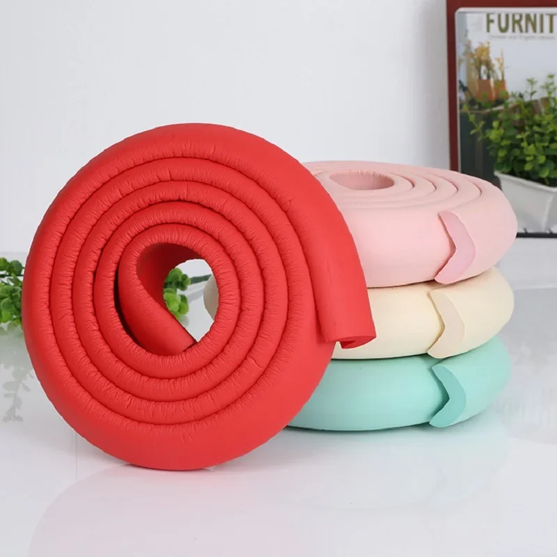 

2M U Shape Extra Thick Baby Safety Furniture Table Protector Edge Corner Desk Cover Protective Tape Foam Corners Bumper Guard