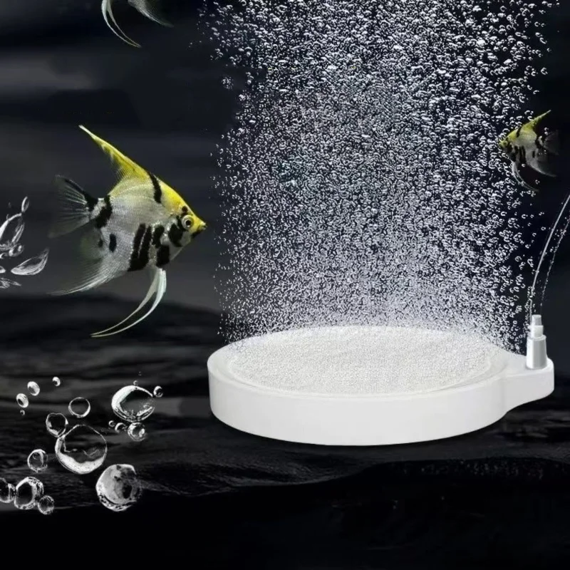 Nano Disc Air Stone Oxygen Aerator for Aquarium - Bubble Diffuser Air Pump Hydroponic Oxygen Plate Mini Aquarium Accessories - view 4