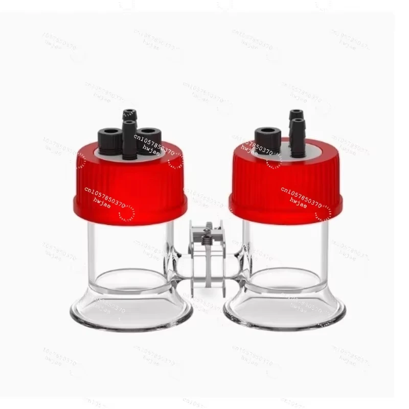 Gas phase steady flow cell/sealed electrolytic cell/polytetrafluoroethylene gas pipe