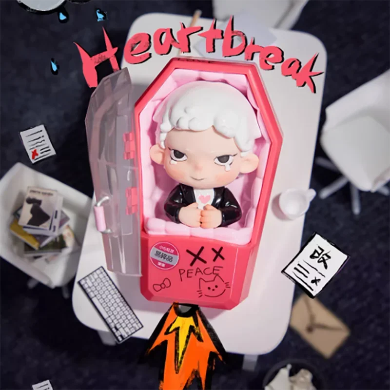 

Heyone Juanjuan -CRAZY OFFICE A GUIDE T Series Blind Box Mystery Box Caixa Sorpresa Girls Anime Figures Cute Model Birthday Gift