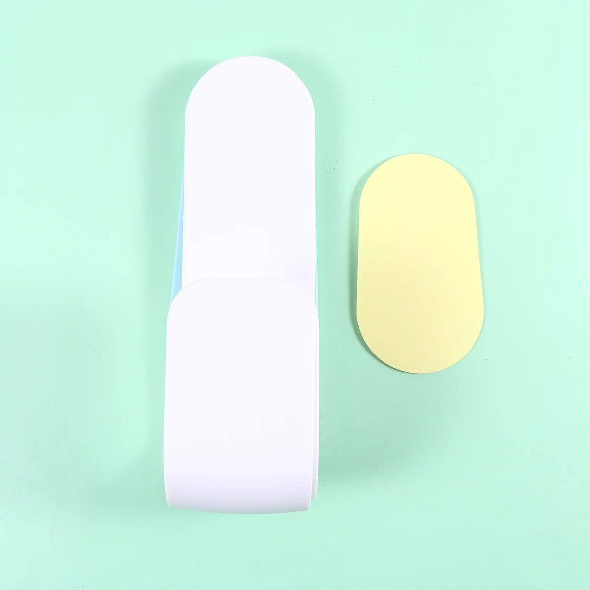 

1pc Wall-Mounted Pot Cover Holder Kitchen Storage Corrosion Resistant Wall Hanging Rack No Punching Pot Lid Holder