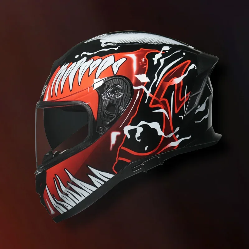 

Virtue New Full Helmet 4Seasons Double Lens Helmet Motorcycle Warm DOT ECE Helmet Motorcycle Accessories Motocross casco moto