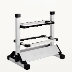 12 Slots Fishing Rod Rack Holder Aluminum Alloy Fishing Rod Pole Bracket Display Stand Tackle for Fishing Rods Set Capacity
