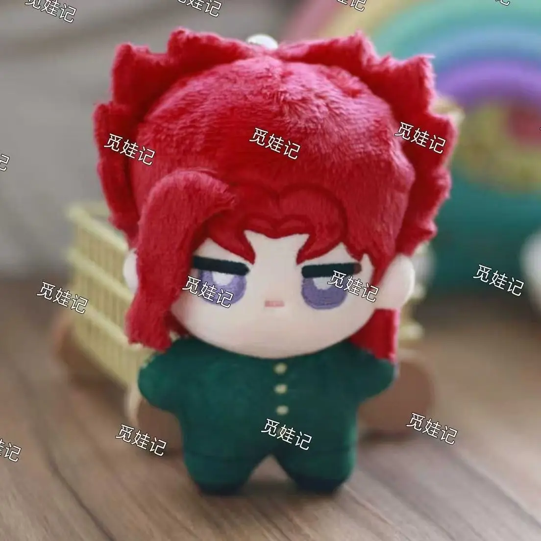 Stuffed 10cm Anime JOJO Jotaro Kujo Cotton Plush Doll Perfect Surprise Gift for Kids Friends or Backpack Ornament Keychain - view 3