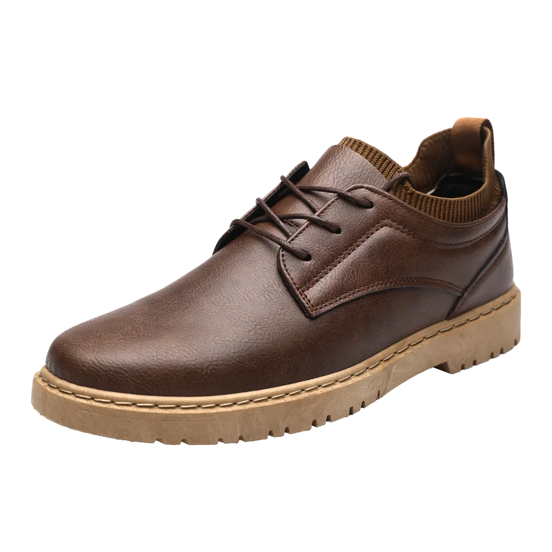 

Casual Leather Shoes Trend Business Shoes for Men Platform Shoes Men Leather Original Casual New Designer Shoe Male Low Top Work