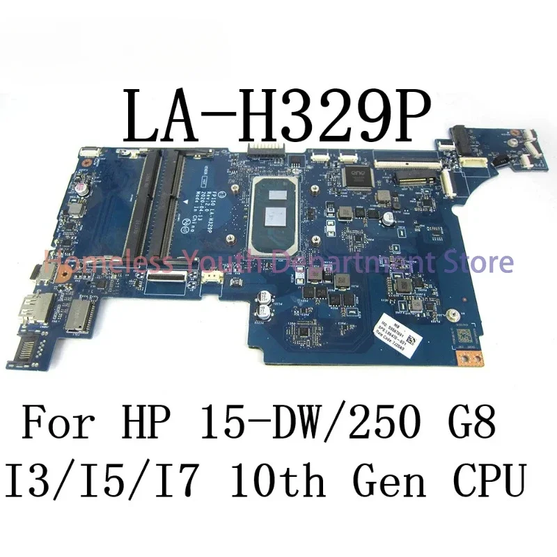 FPI50 LA-H329P For HP 15-DW 250 G8 Laptop Motherboard with I3/I5/I7 10th Gen CPU Mainboard