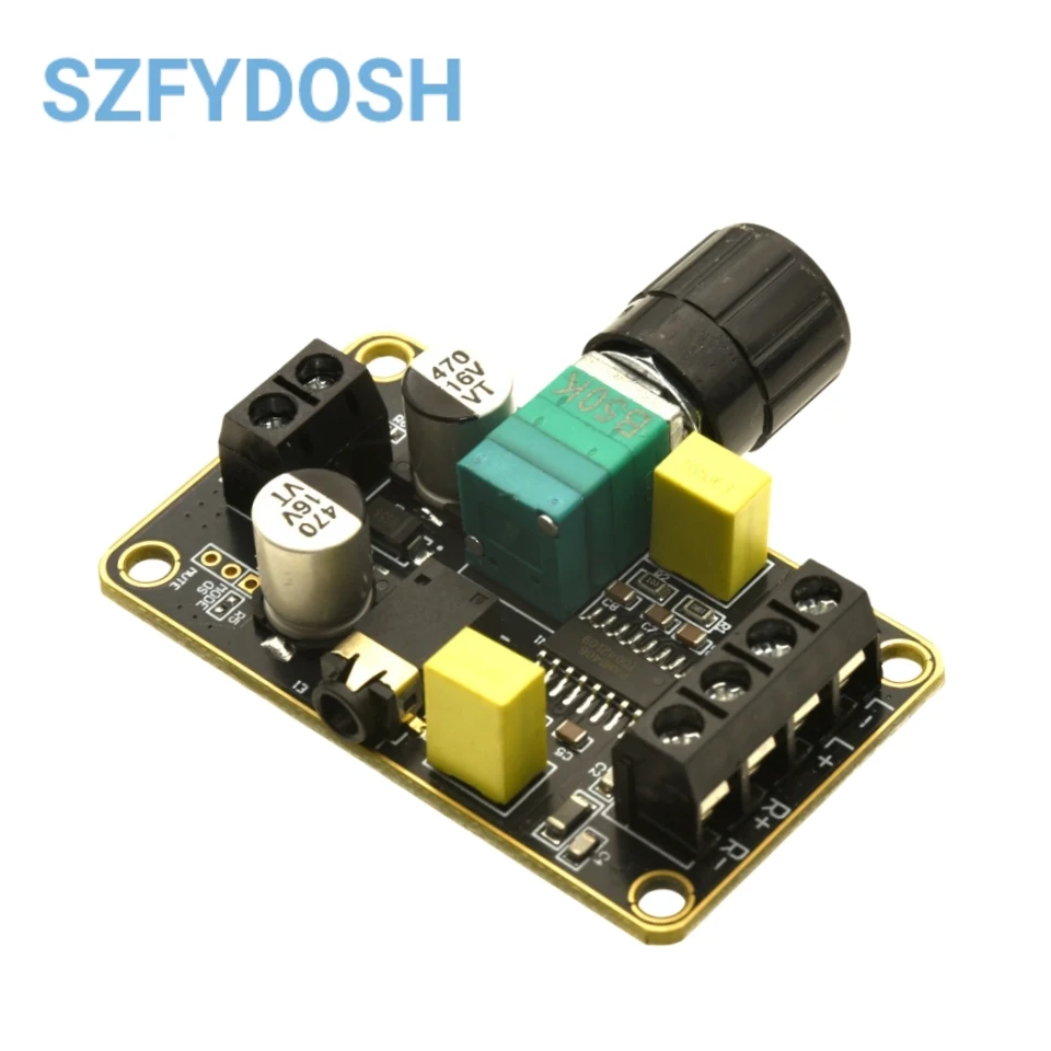 PAM8406 DC5V ستيريو مضخم رقمي مجلس 5Wx2 ثنائي القناة وحدة مكبر صوت