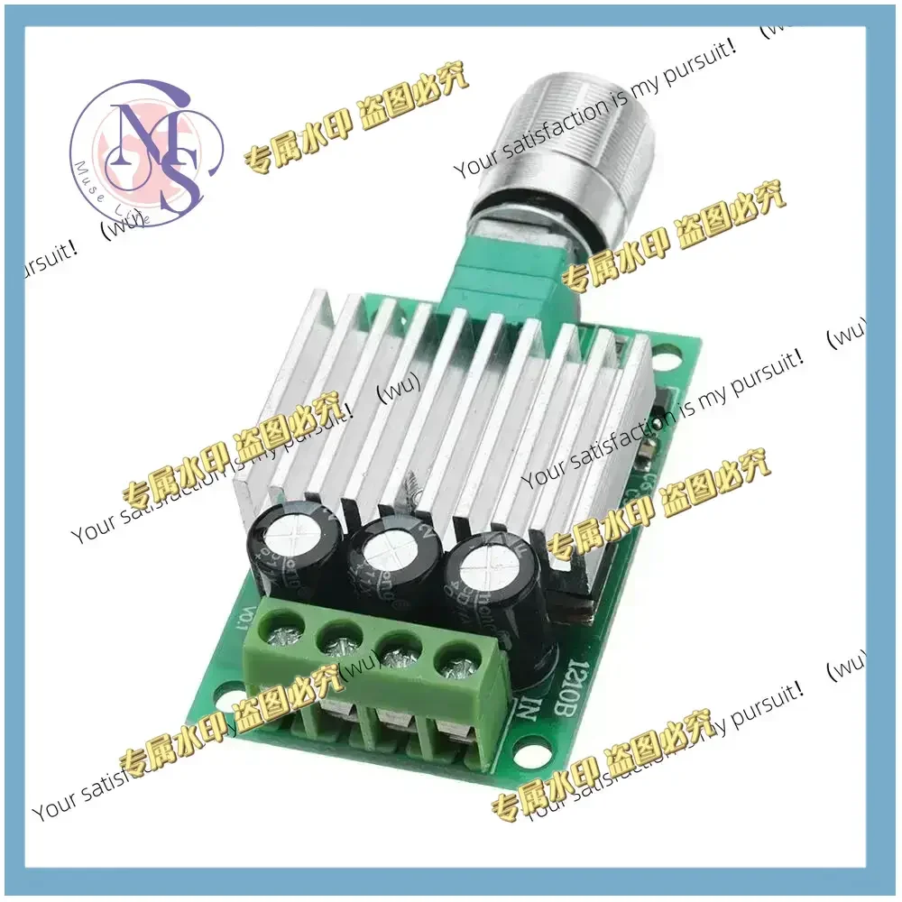 3pcs 10A 12-30V Pwm DC Motor Speed Controller 12/24V Suitable for Fan Motor LED