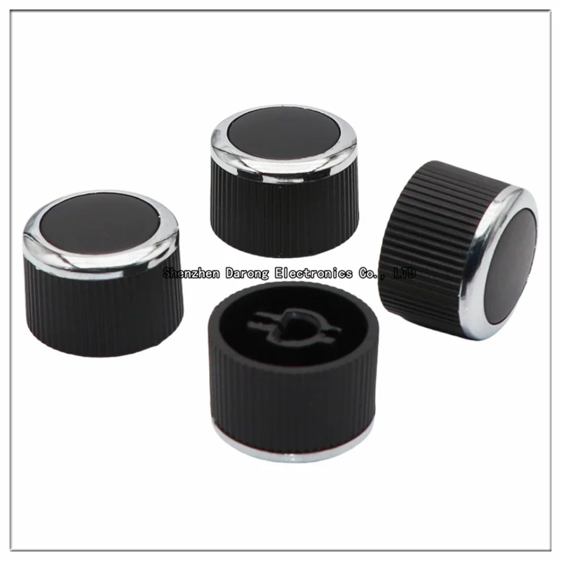 22×15 plastic striped cap replaces car navigation knob cap Electronic instrument/volume axle potentiometer adjustment knob cap