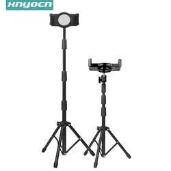 Adjustable Tablet Stand Tripod Floor Holder Live Mount Support for 4-13 inches for iPad Air Pro 12.9 Xiaomi Tab Pc Lazy Bracket