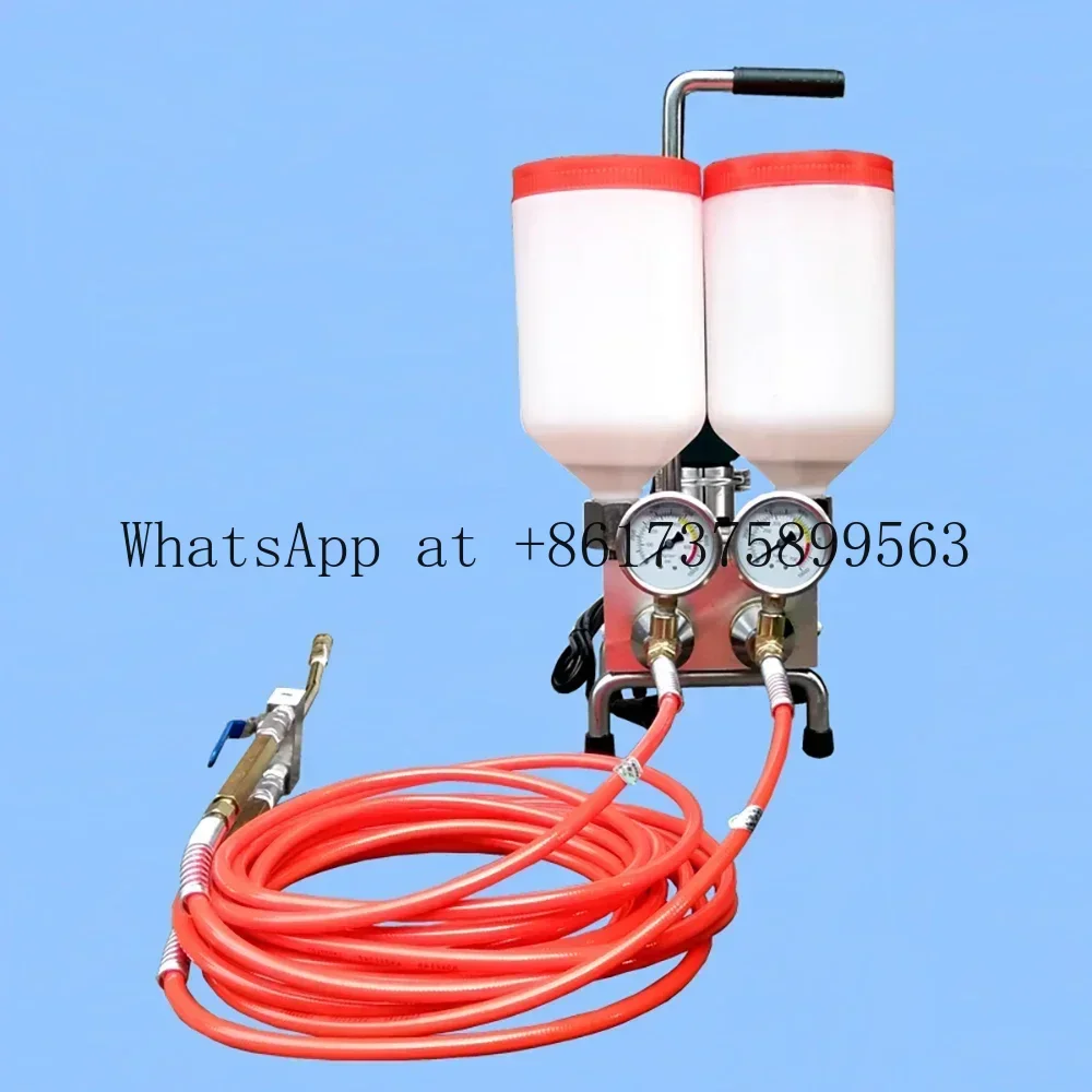 Two-component Pourethane Grouting hine, Wall-mounted Waterproof Maintenance, 1100 W ligent Remote Control