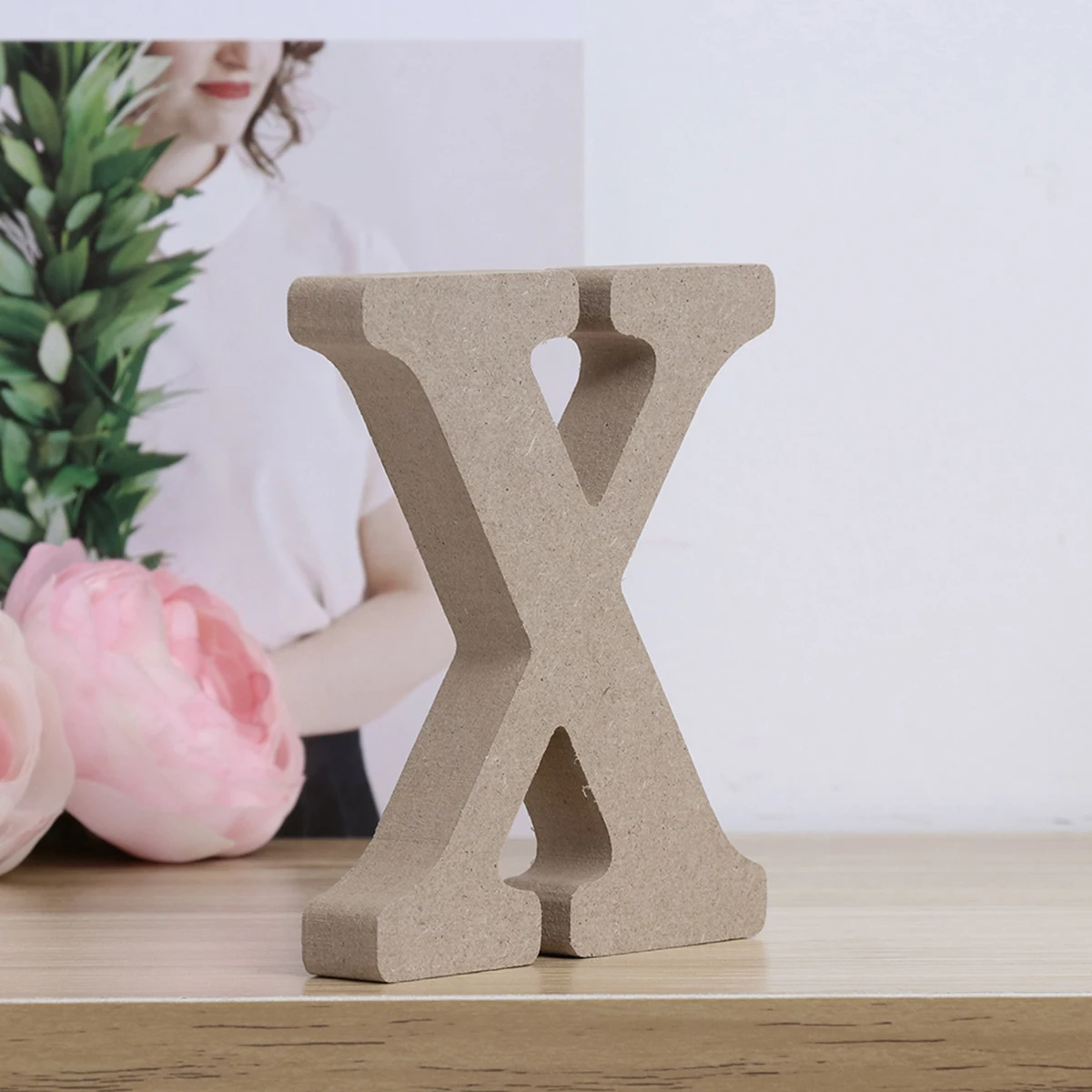 

Wooden Letter Ornaments Letters for Nursery Wall Alphabet Decor Craft Decoration