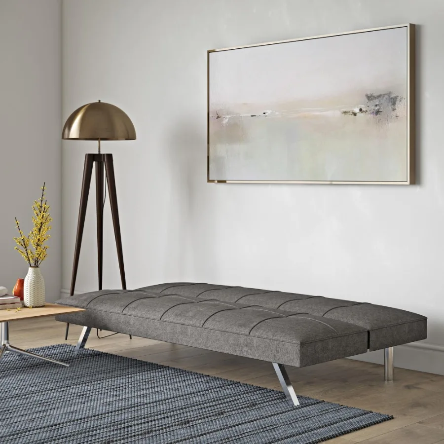 CUADRO DE METAL LEG INOXIDABLE FUTON SOFA BED