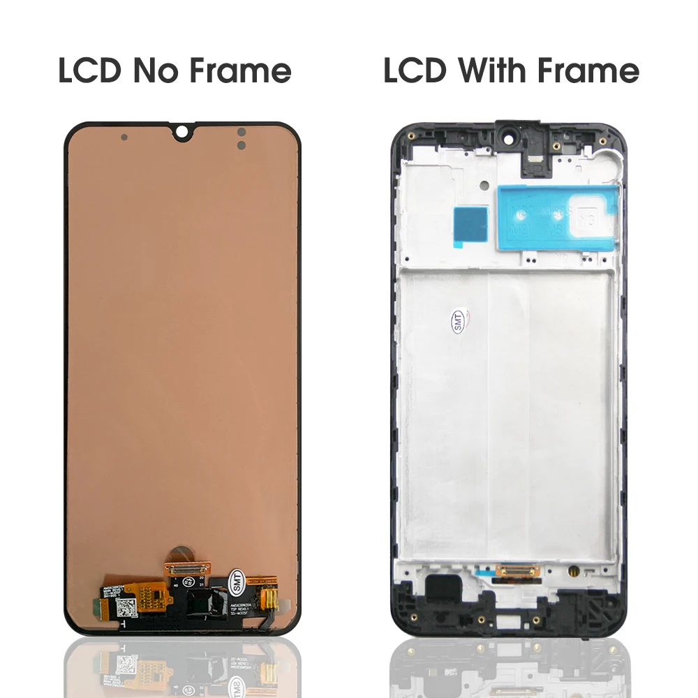 100% Tested M215 Display Screen for For Samsung Galaxy M21 M215 M215F M215F/DS Lcd Display Touch Screen Digitizer With Frame