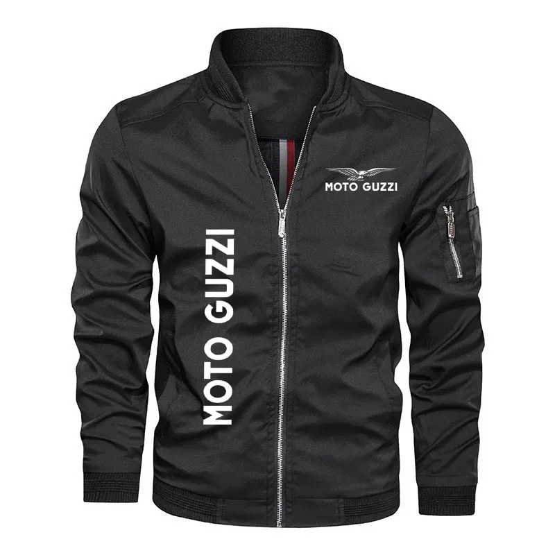 Guzzi men's motorcycle jacket Oversized jacket S-7XL High quality sports car racing clothing outdoor sports military jacket