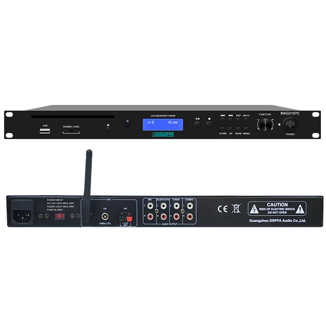 Multi Channel CD Player With USB For Public Address System