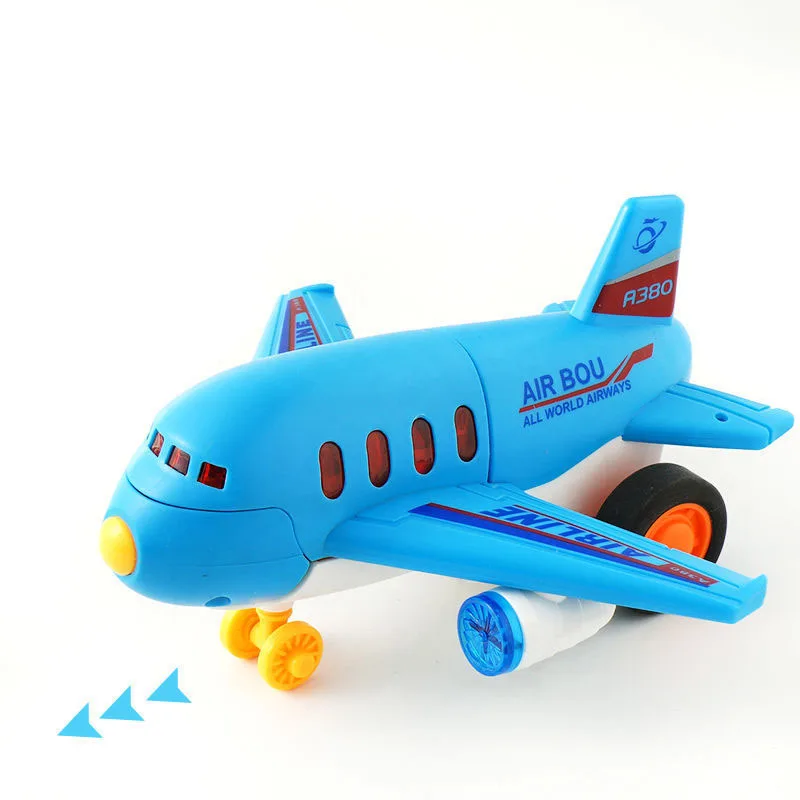 Simulation Collision Transformation Aircraft Combat Robot Toys For Kids Fall-resistant Inertia Cartoon Aircraft Model Toys