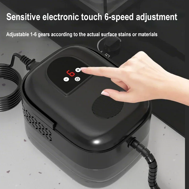 1400ML High-Temperature Handheld Steam Cleaner for Air Conditioner Kitchen Hood Car And Floor - Portable Cleaning Machine