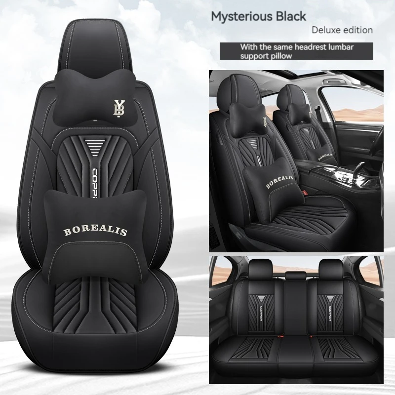 

High Quality Leather Car Seat Cover For Peugeot 307 206 308 308S 406 408 301 508 5008 2008 3008 4008 Car Accessories Protector