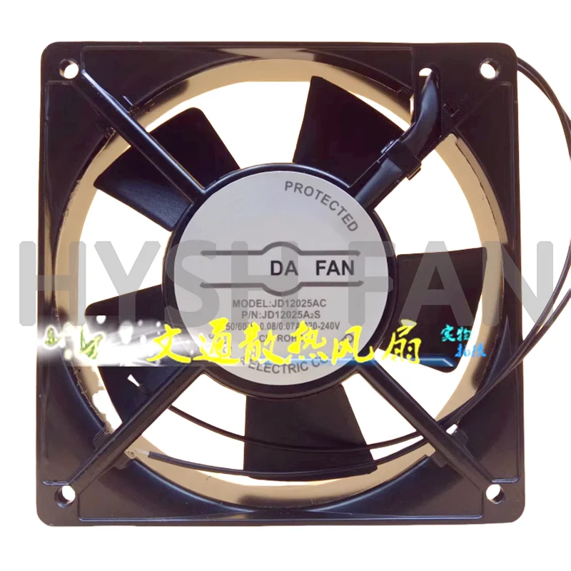 

New JD12025A2S AC220-240V 0.08/0.07A Cooling Fan