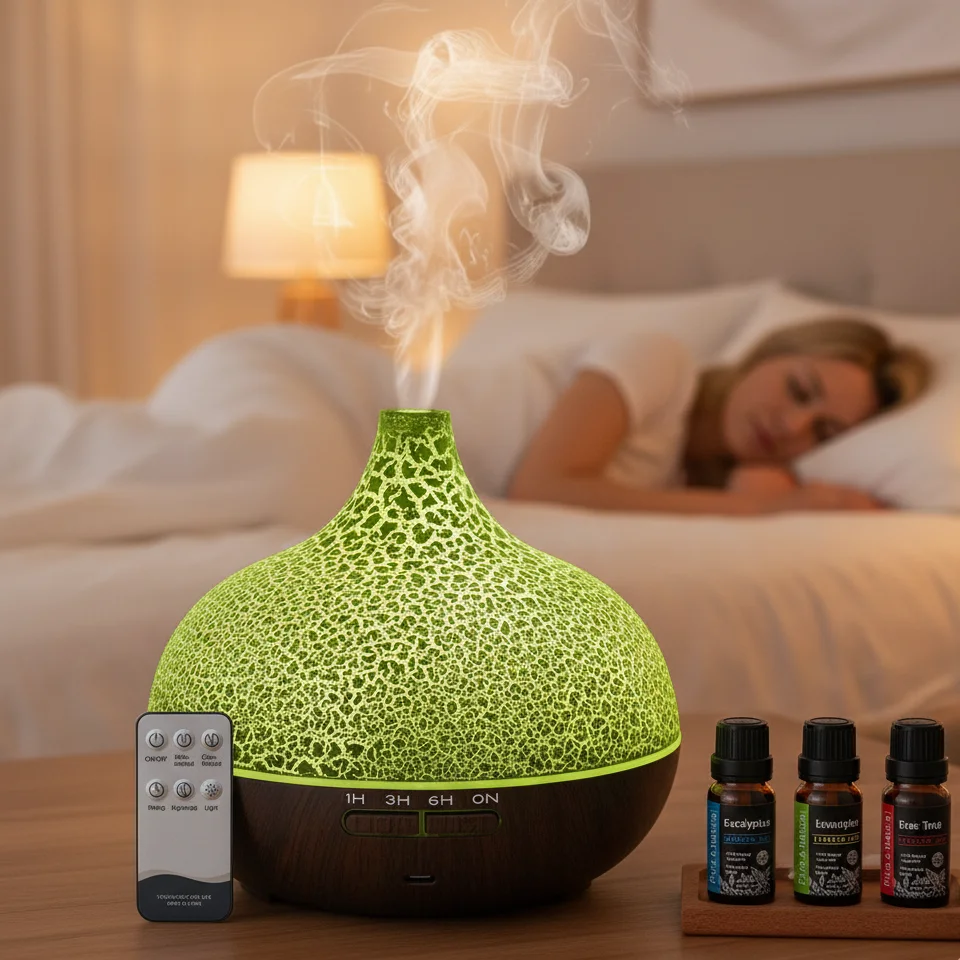 

550ml Aromatherapy Diffuser, Auto Shut Off, Whisper Quiet, Home & Gift Essential