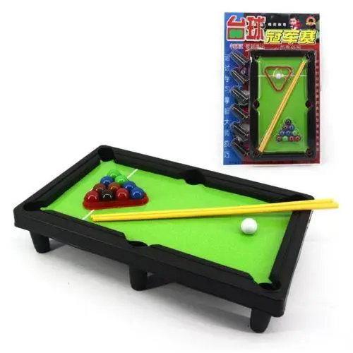 Plastic Cars Chuggington Billiard Pool Ball Snooker Table Top Desktop Game Toy Set Kid Children Gift