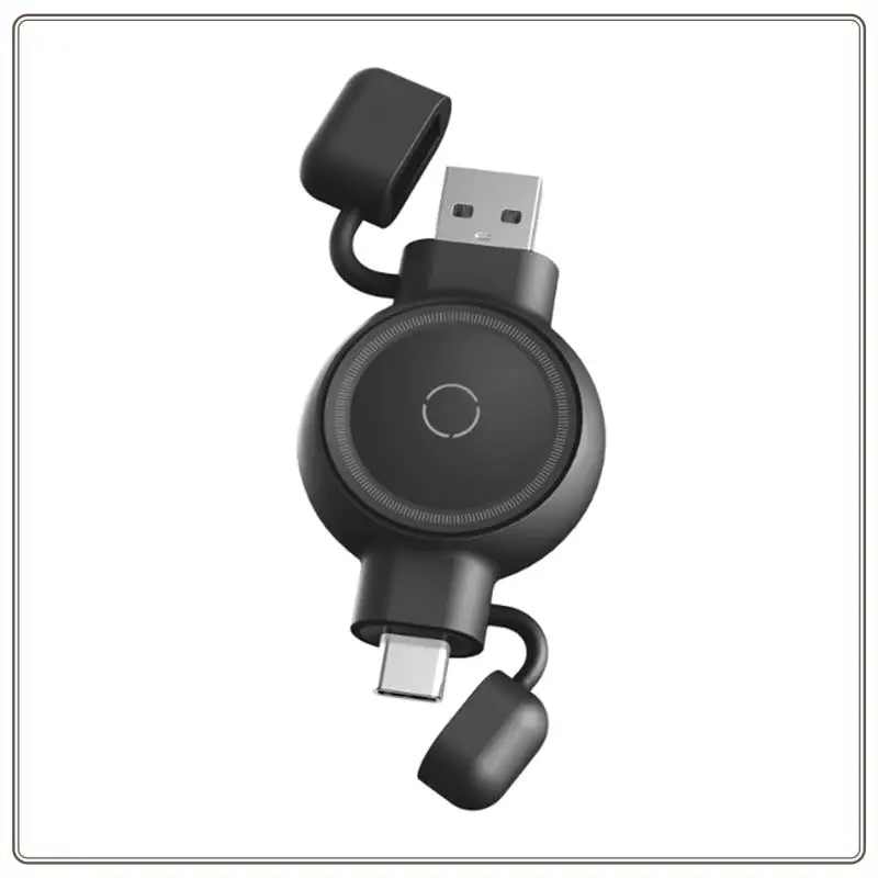 شاحن لاسلكي للساعة المغناطيسية 2 في 1 موثوق به لشاحن لاسلكي للساعة 2 في 1 شاحن لاسلكي مغناطيسي، 2 في 1 مغناطيسي