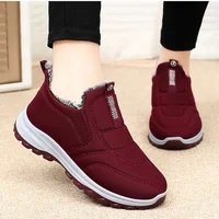 Winter Women Boots Outdoor Snow Boots Warm Lightweight Cotton Boot Non-slip Hiking Walking Shoes Fur Comfortable Women Ankle Boo - Image 3
