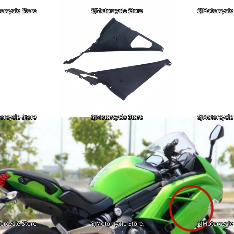 

Motorcycle big bag left and right black inner parts fairing Fit For Kawasaki ER6F NINJA650 Ninja 650 2012-2016