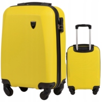 Wings Small TRAVEL TOUPLE WE'RE TAKING HANDLE luggage on 4 ABS + wheels