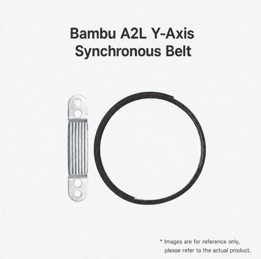 Y Axis Timing Belt Fit A2L for Bambu Lab 3D Printer Accessories