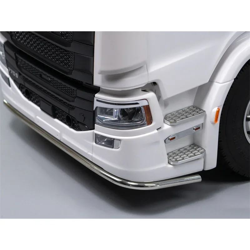 Autocollants à sourcils en métal pour camion à benne basculante Tamiya RC 1/14 SCANIA 770S 6X4 56368 8X4 56371, accessoires de mise à niveau de voiture