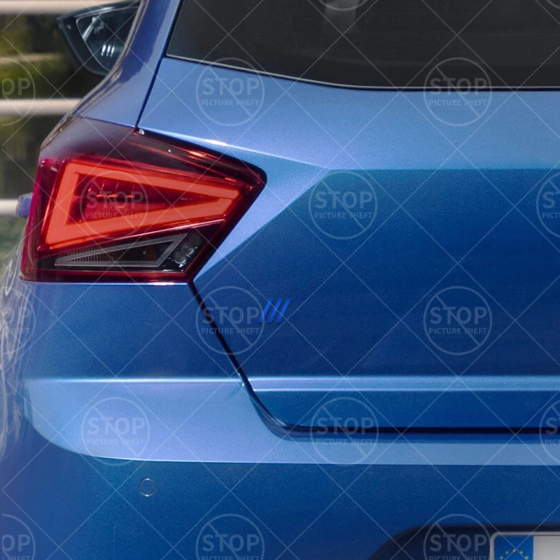 Car Sticker Three Color Decorative Strips Logo 3D Decal Badge Rear Trunk Emblem For Peugeot RCZ 306 307 207 5008 508 2008 3008