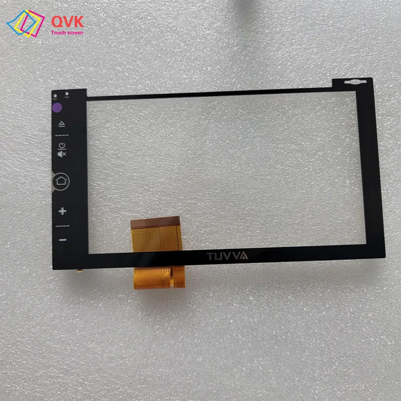 

QVK 6,2-дюймовый новый для плеер TUVVA, емкостный сенсорный экран, дигитайзер, датчик VTCP062A02-19,0