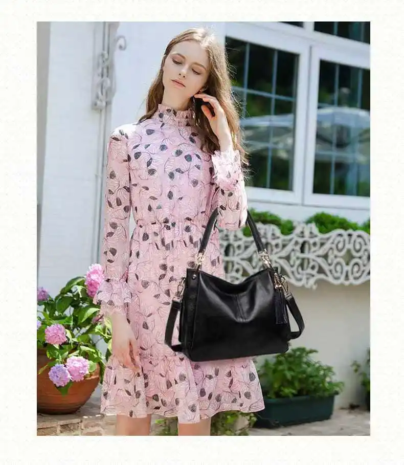 حقائب يد نسائية عصرية جديدة لعام 2025 حقائب كتف من الجلد الطبيعي حقيبة كروس نسائية فاخرة من الجلد الطبيعي الحقيقي #2