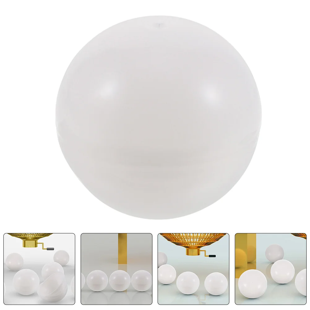 

30 Pcs Manual Lottery Ball Bingo Sphere 400X400X400CM Pvc Reusable Hollow Balls Party Game