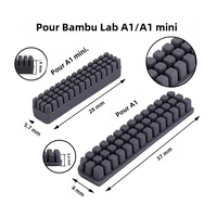 3/6/9/15pcs For Bambu Lab A1 Series 3D Printer Parts Nozzle Wiping Kit Efficient Cleaning For Bambu A1/ A1 Mini 3D Printer Parts