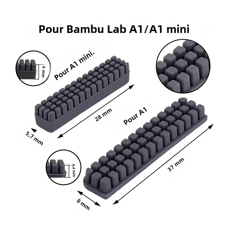 3/6/9/15pcs For Bambu Lab A1 Series 3D Printer Parts Nozzle Wiping Kit Efficient Cleaning For Bambu A1/ A1 Mini 3D Printer Parts