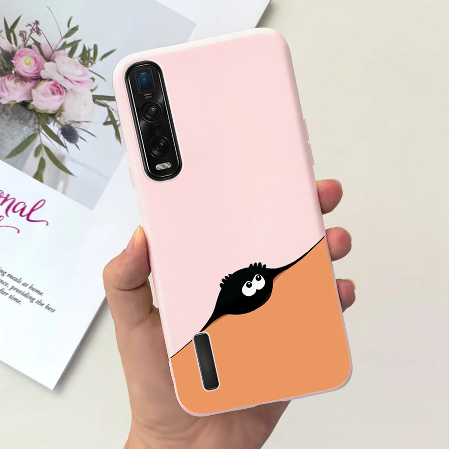 For OPPO Find X2 Pro Case Find X2 X 2 Pro CPH2025 Fashion Flower Silicone Cover Phone Cases For OPPO Find X2 Lite Neo X2Neo Capa