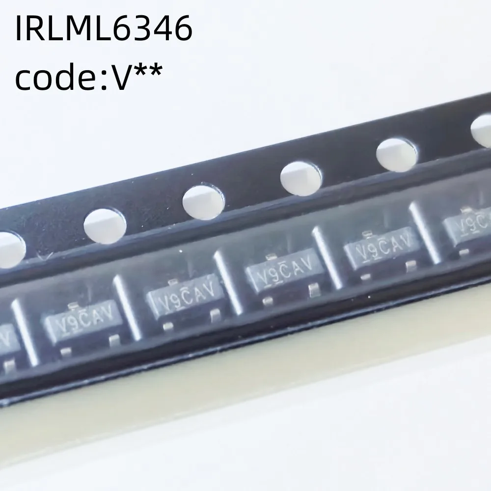 IRLML6302TRPBF MOS FET, 6401, 6402, 6344, 6346, 9301, 9303, مصلحة الارصاد الجوية, SOT23, 20 قطعة