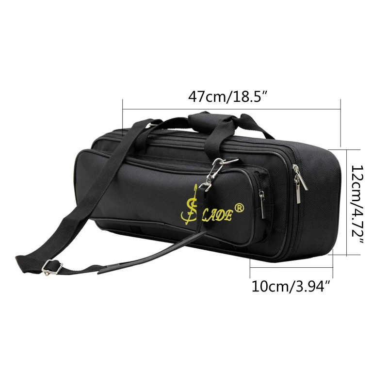 

Flute Bag with Soft Interior Lining Keep Your Instrument Safe from Scratches