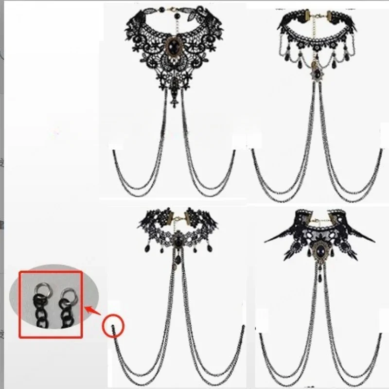Practical and Sexy Nipple Ring Tassel Necklace Chest Chain Body Chain Summer Nipple Tight Corset Chain Lace Nipple