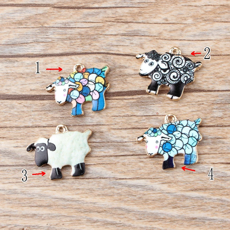 

SKYE небесно-голубой цвет 10 шт. 17*21 мм радуга фотоэлемент для самостоятельного изготовления сережек, браслетов, ожерелий, изготовления ювелирных изделий, аксессуары для рукоделия