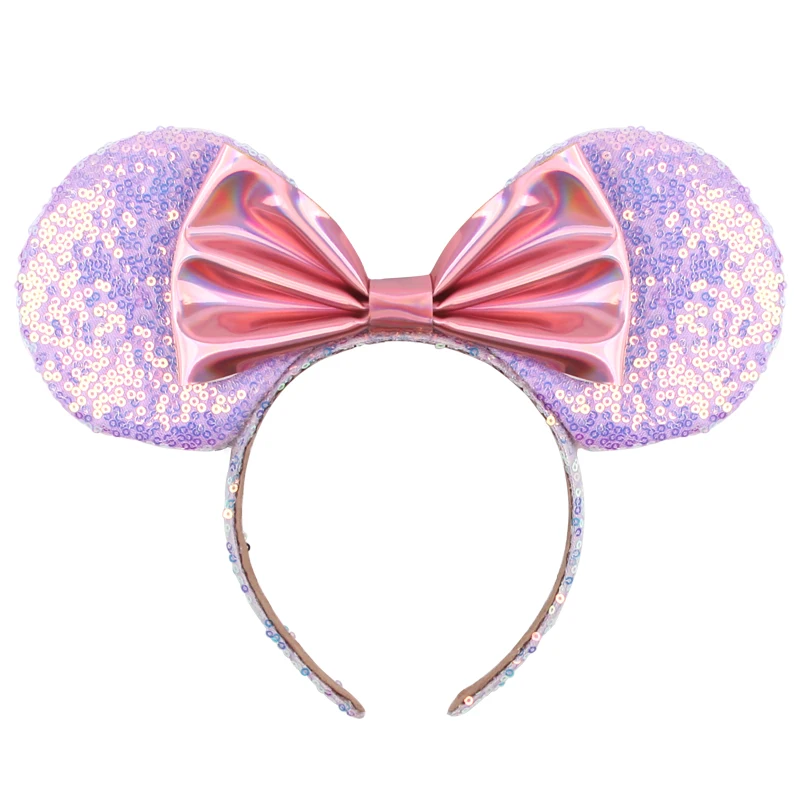 2023 Disney Muis Oren Hoofdband Voor Meisjes Volwassenen 5 ''Polka Dot Strik Haarband Festival Feest Reizen Diy Haaraccessoires